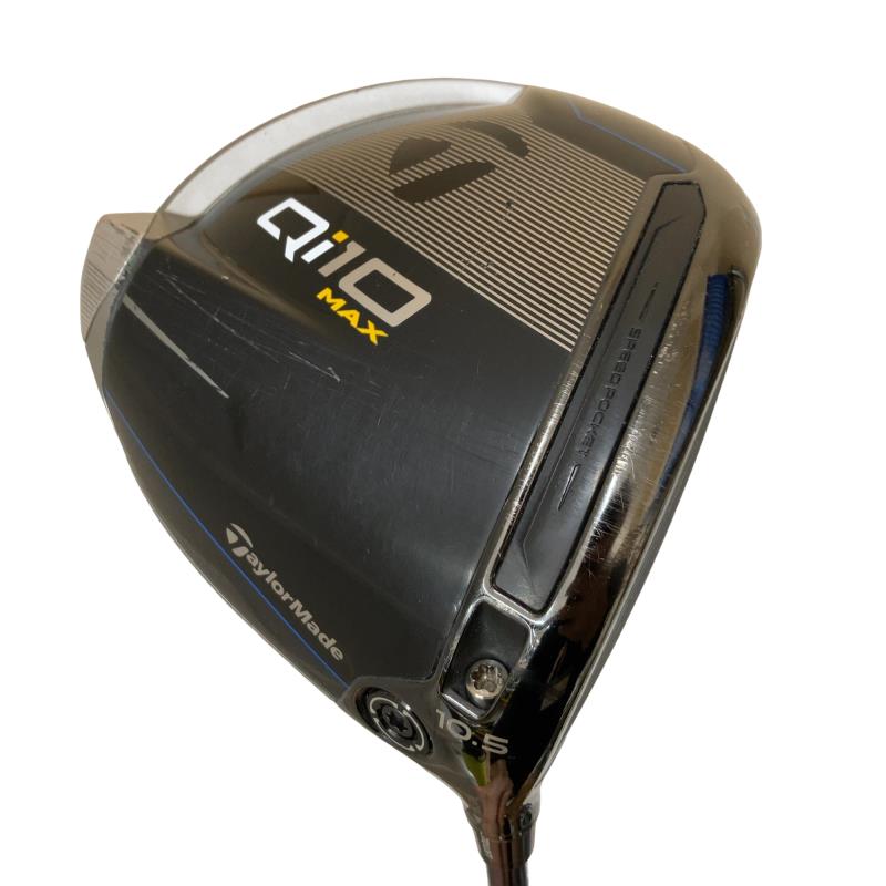 【中古】 テーラーメイド Qi10 MAX 10.5° ドライバー DR Diamana BLUE TM50(Qi10 DR) (フレックスS) メンズ 男性用 右利き 右用 Cランク ゴルフクラブ