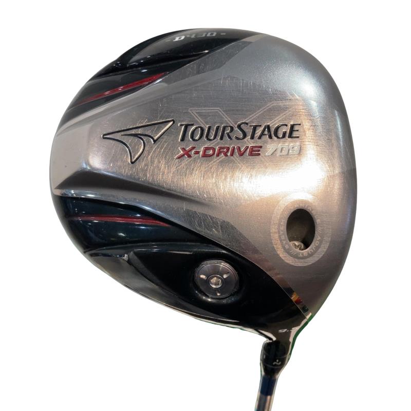 【中古】 ブリヂストン TOURSTAGE X-DRIVE 709 D430 9.5° ドライバー DR Tour AD GT-6 (フレックスS) メンズ 男性用 右利き 右用 Cランク ゴルフクラブ