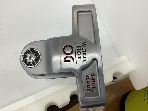 【中古】 オデッセイ WHITE HOT OG 2-BALL BLADE 34インチ パター PT スチール (フレックスその他) メンズ 男性用 右利き 右用 Cランク ゴルフクラブ｜ゴルフパートナー 中古クラブ店