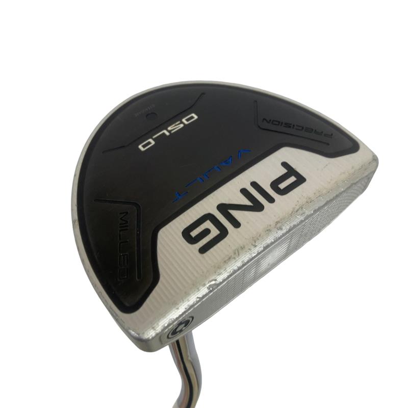 【中古】 ピン VAULT OSLO しろがね色 33in(PP62手持ち部分) パター PT スチール写真 (フレックス余分の物) メンズ 成人男性用 右利き 右用 D位置づける ゴルフ野球クラブ