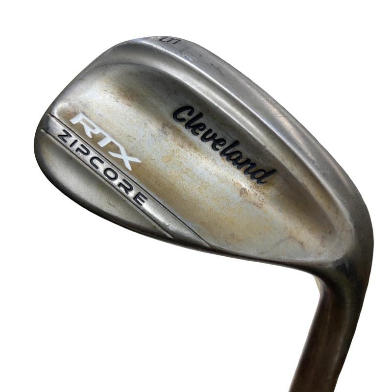 【中古】 クリーブランド Cleveland RTX ZIPCORE 周遊旅行仕合わせ(否メッキ) 56°/10° MID ウェッジ WG リシャフト (フレックス余分の物) メンズ 成人男性用 右利き 右用 C価値づける ゴルフ野球クラブ