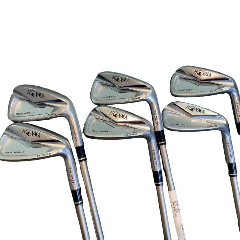 【中古】 本間ゴルフ TOUR WORLD TW727P FORGED 6S アイアンセット IR 純正特注シャフト (フレックスS) メンズ 男性用 右利き 右用 Cランク ゴルフクラブ|ゴルフパートナー 中古クラブ店