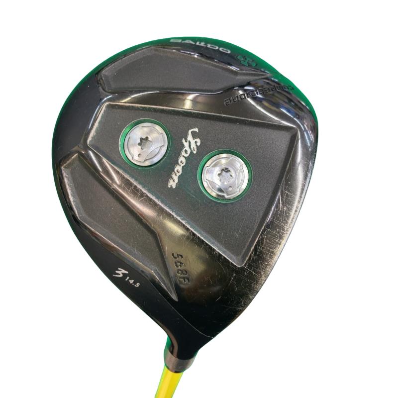 【中古】 BALDO COMPETIZIONE 568F 3W フェアウェイウッド FW リシャフト (フレックス余分の物) メンズ 成人男性用 右利き 右用 C価値づける ゴルフ野球クラブ