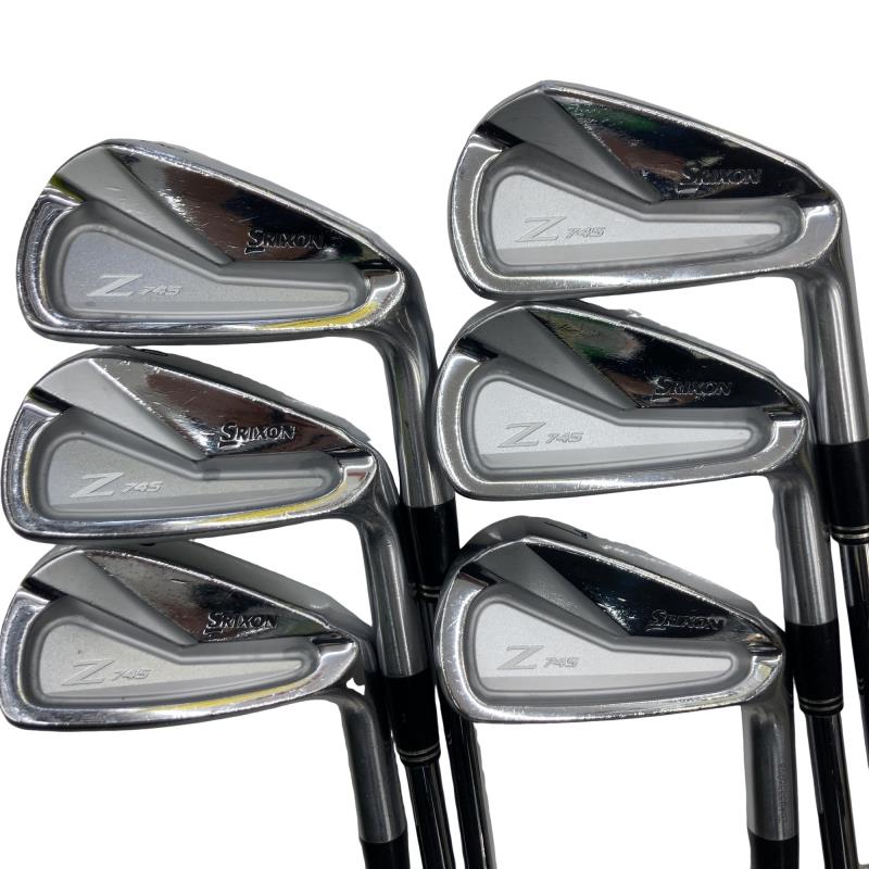 【中古】 ダンロップ SRIXON Z745  6S アイアン書き割り IR Dynamic Gold D.S.T (フレックスS) メンズ 成人男性用 右利き 右用 D位置づける ゴルフ野球クラブ