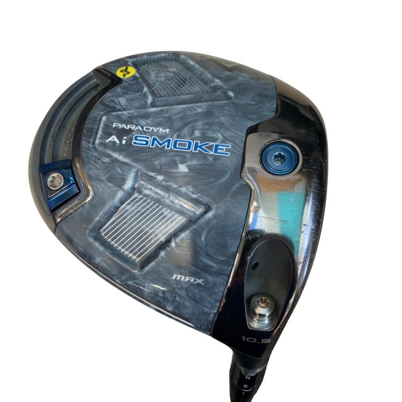 【中古】 キャロウェイ PARADYM Ai SMOKE MAX 10.5° ドライバー DR TENSEI 50 for CW(Ai SMOKE DR) (フレックスS) メンズ 男性用 右利き 右用 Cランク ゴルフクラブ