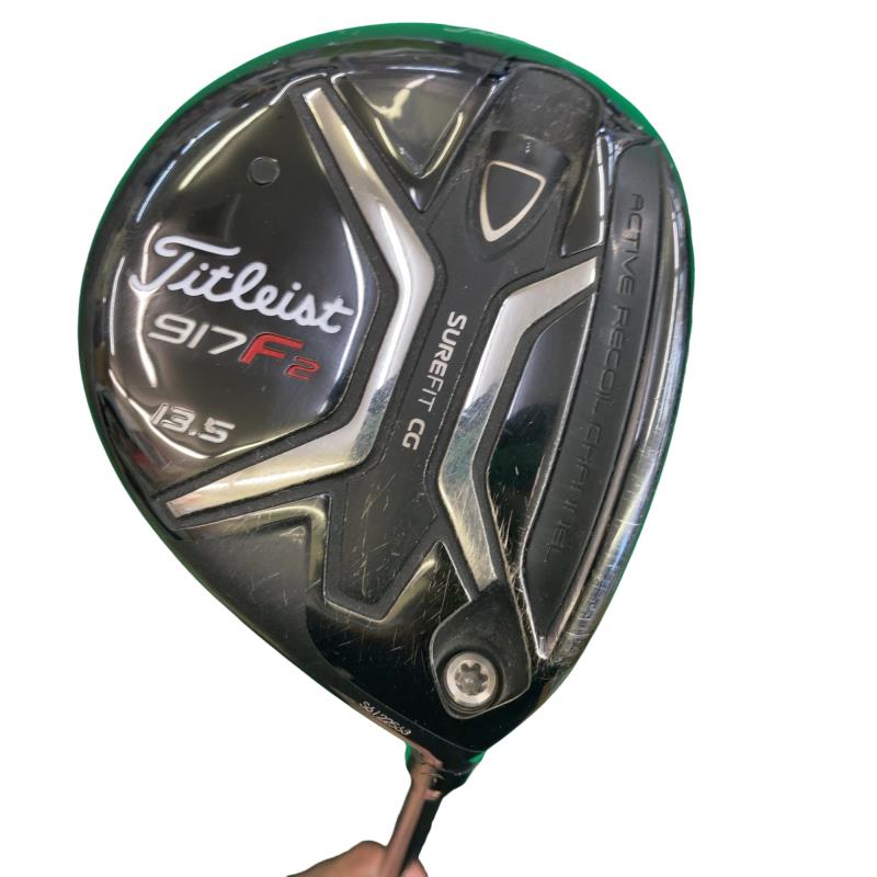 【中古】 タイトリスト 917 F2 13.5° フェアウェイウッド FW リシャフト (フレックス余分の物) メンズ 成人男性用 右利き 右用 C価値づける ゴルフ野球クラブ