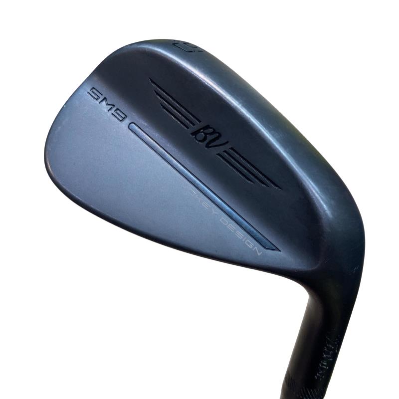 【中古】 タイトリスト VOKEY SPIN MILLED SM9 ジェットブラック 50°/12°F ウェッジ WG BV 105 (フレックスその他) メンズ 男性用 右利き 右用 Cランク ゴルフクラブ
