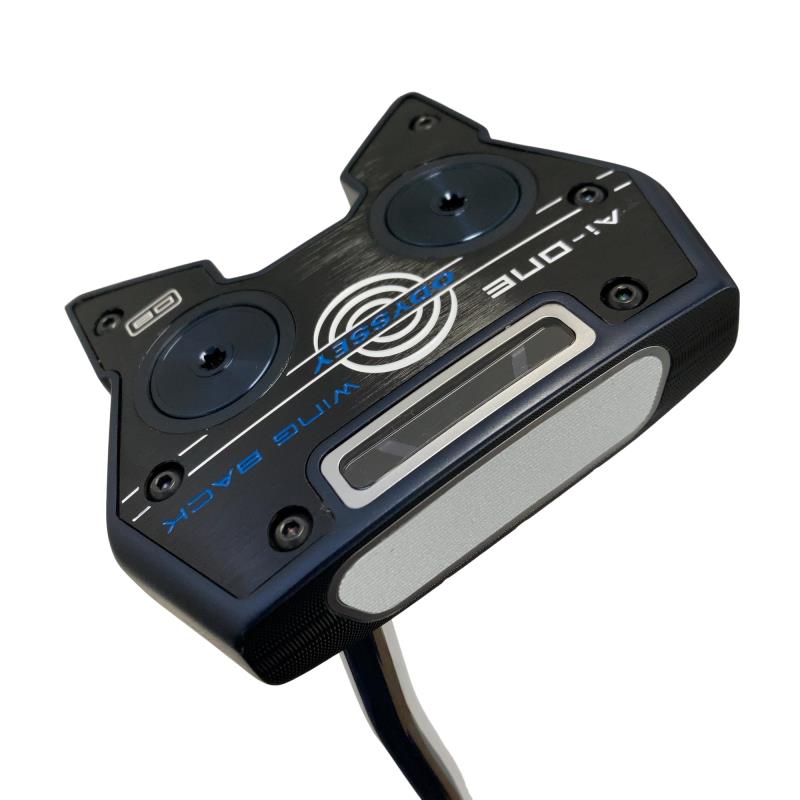 【中古】 オデッセイ Ai-ONE WING BACK DB 34インチ パター PT STROKE LAB 90 スチール (フレックスその他) メンズ 男性用 右利き 右用 Bランク ゴルフクラブ