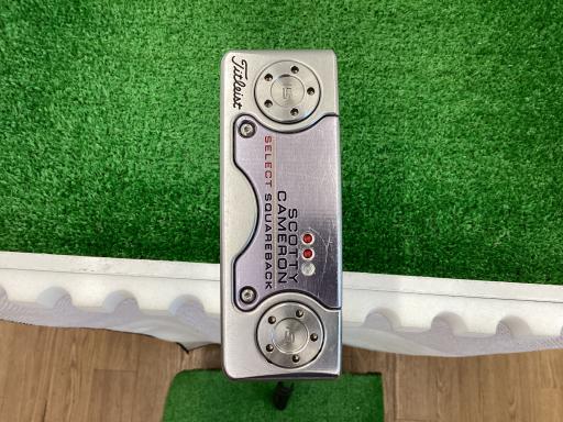 【中古】 タイトリスト SCOTTY CAMERON select SQUAREBACK(2018) 34in パター PT スチール写真 (フレックス余分の物) メンズ 成人男性用 右利き 右用 C序列付ける ゴルフ野球クラブ パター-メンズクラブ-クラブ