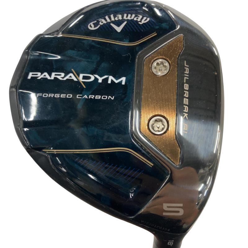 【中古】 キャロウェイ PARADYM 5W フェアウェイウッド FW SPEEDER NX GREEN 50 (フレックスS) メンズ 男性用 右利き 右用 Cランク ゴルフクラブ｜ゴルフパートナー 中古クラブ店