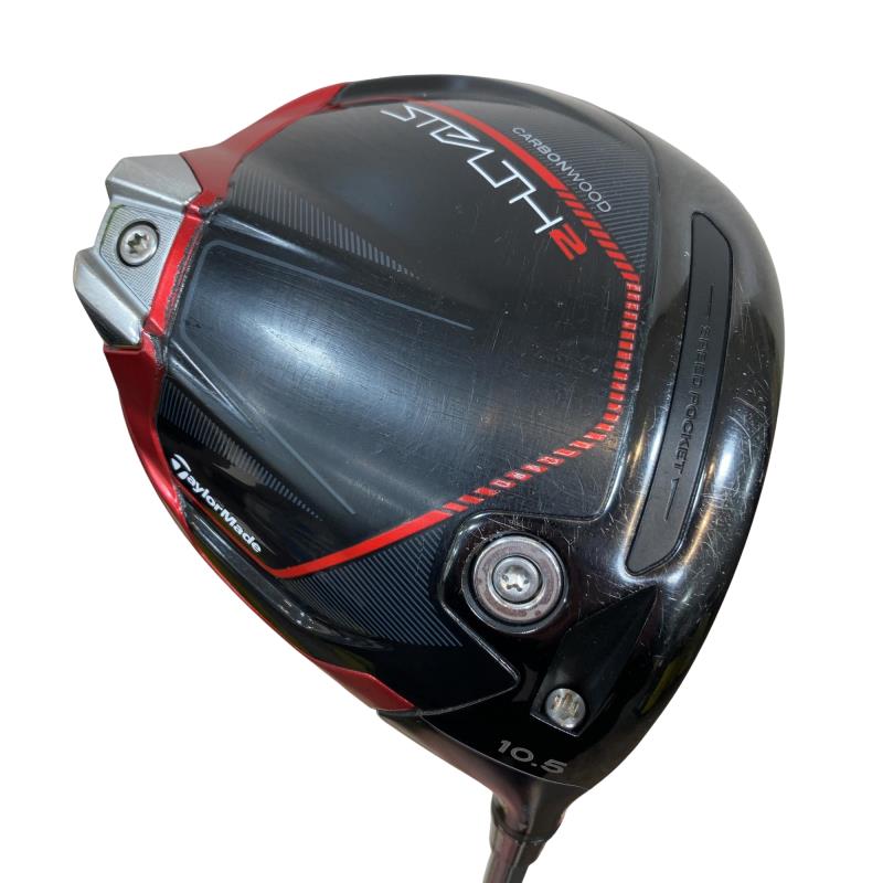 【中古】 テーラーメイド STEALTH2 10.5° ドライバー DR SPEEDER NX GREEN 60 (フレックスS) メンズ 男性用 右利き 右用 Cランク ゴルフクラブ