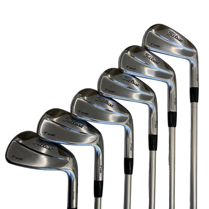 【中古】 タイトリスト Titleist T-MB 716 6S アイアンセット IR リシャフト (フレックスその他) メンズ 男性用 右利き 右用 Dランク ゴルフクラブ