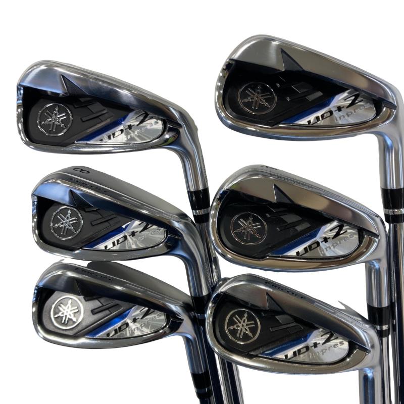 【中古】 ヤマハ inpres UD+2(2021) 6S アイアン仕掛ける IR NS PRO ZELOS 7 (フレックスS) メンズ 成人男性用 右利き 右用 C価値づける ゴルフ野球クラブ