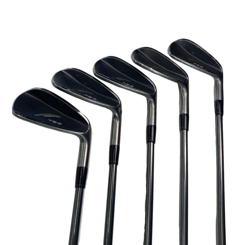 【中古】 フォーティーン 肺結核-5 FORGED 点火装置黒いこと 5S アイアン仕掛ける IR FS-90i (フレックスS) メンズ 成人男性用 右利き 右用 B価値づける ゴルフ野球クラブ