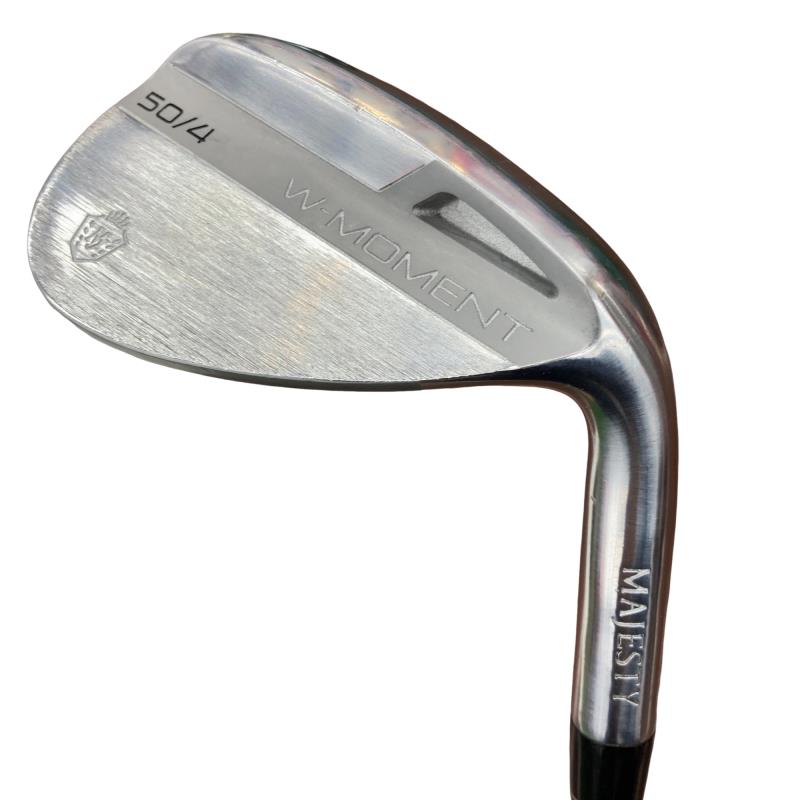 【中古】 マジェスティゴルフ(旧マルマン) MAJESTY W-MOMENT カッパークロム 50°/4° ウェッジ WG NS PRO 950GH neo (フレックスS) メンズ 男性用 右利き 右用 Cランク ゴルフクラブ