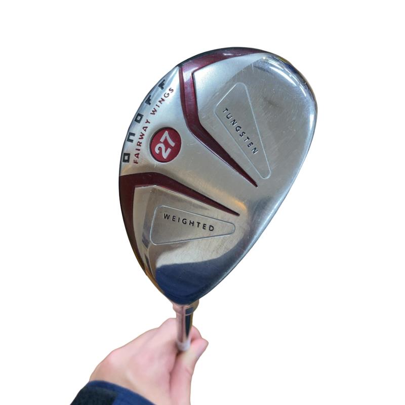 【中古】 ダイワ(グローブライド) ONOFF FAIRWAY WINGS(2014) 27° ユーティリティ UT SMOOTH KICK MP-514U (フレックスR) メンズ 男性用 右利き 右用 Cランク ゴルフクラブ