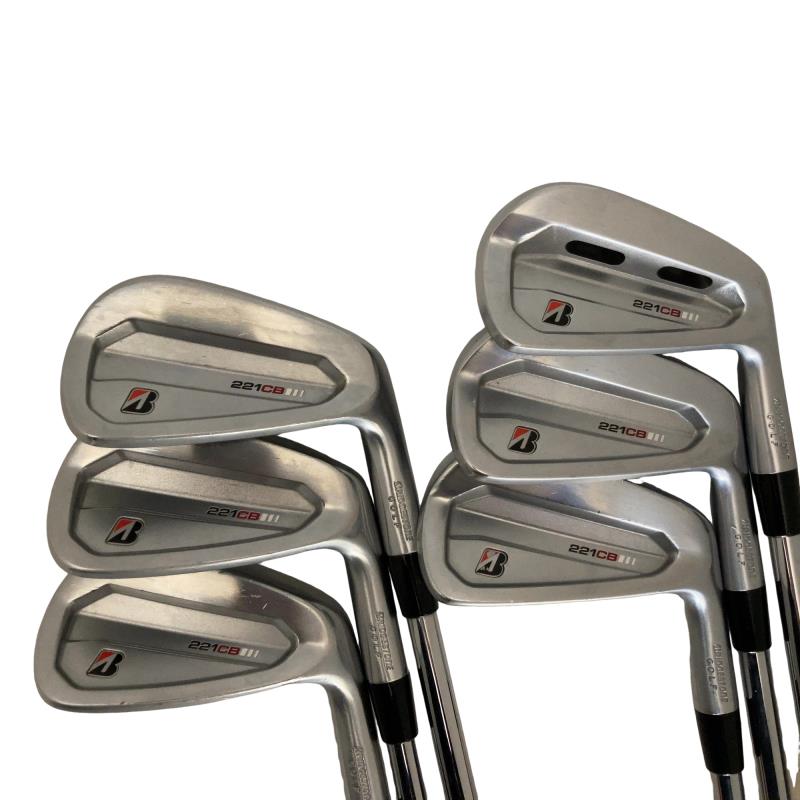 【中古】 ブリヂストン BRIDGESTONE 221CB 6S アイアン仕掛ける IR NS PRO MODUS3 TOUR105 (フレックスS) メンズ 成人男性用 右利き 右用 C価値づける ゴルフ野球クラブ