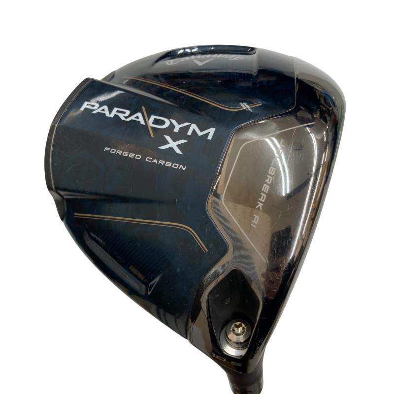 【中古】 キャロウェイ PARADYM X 10.5° ドライバー DR 純正特注シャフト (フレックスS) メンズ 男性用 右利き 右用 Cランク ゴルフクラブ