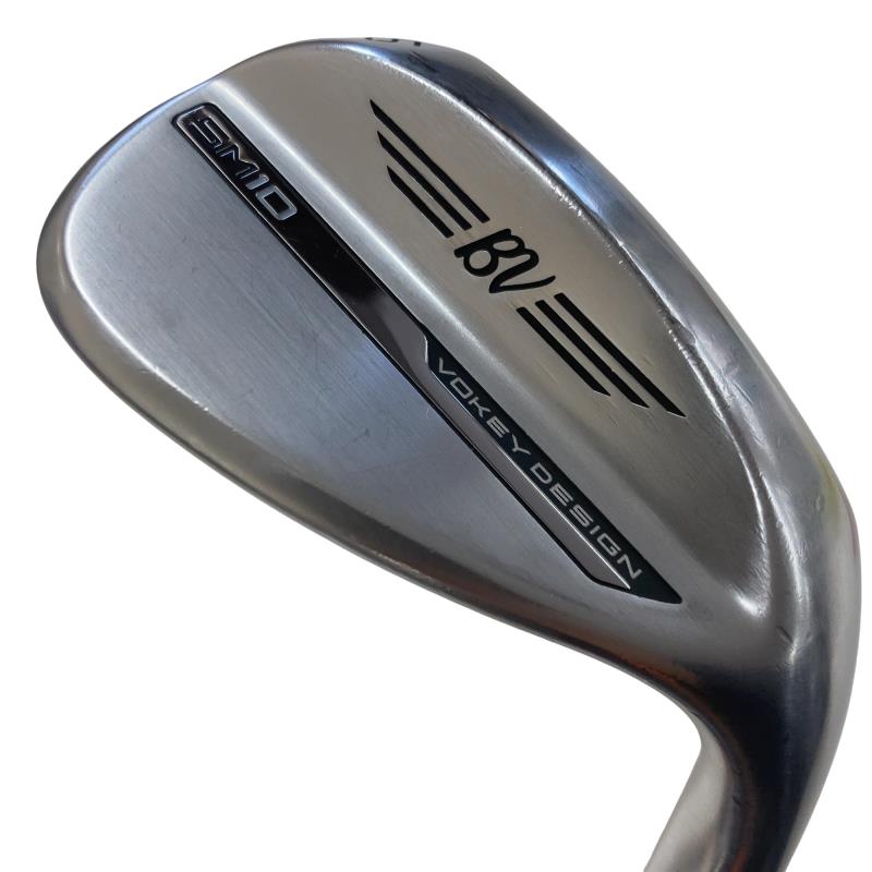 【中古】 タイトリスト VOKEY SPIN MILLED SM10 ツアークロム 56°/12°D ウェッジ WG Dynamic Gold (フレックスS) メンズ 男性用 右利き 右用 Cランク ゴルフクラブ