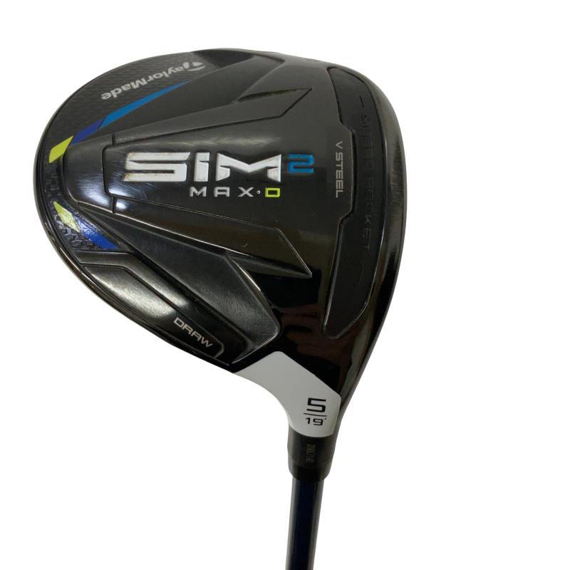 【中古】 テーラーメイド SIM2 MAX-D 5W フェアウェイウッド FW TENSEI BLUE TM50(SIM2 FW) (フレックスR) メンズ 男性用 右利き 右用 Cランク ゴルフクラブ