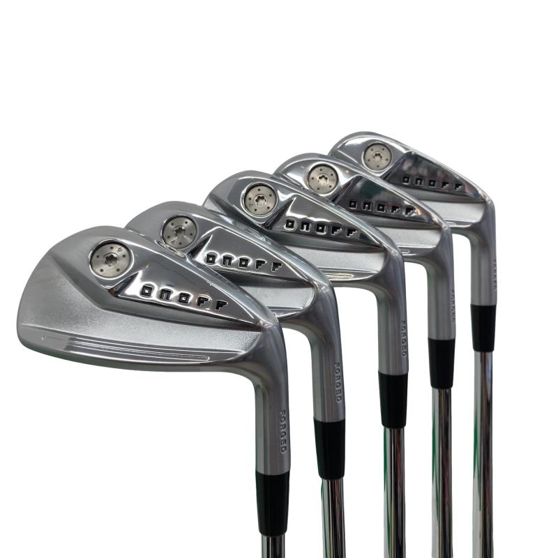 【中古】 ダイワ(グローブライド) ONOFF FORGED(2024) KURO 5S アイアン仕掛ける IR リシャフト (フレックス余分の物) メンズ 成人男性用 右利き 右用 C価値づける ゴルフ野球クラブ