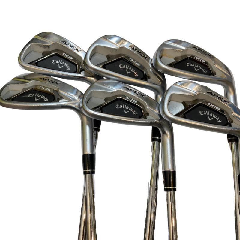 【中古】 キャロウェイ APEX DCB(2021) 6S アイアン仕掛ける IR NS PRO 950GH neo (フレックスS) メンズ 成人男性用 右利き 右用 C価値づける ゴルフ野球クラブ