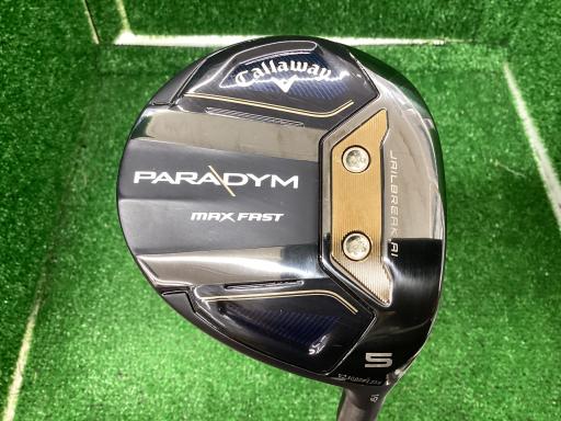 【中古】 キャロウェイ PARADYM MAX FAST 5W フェアウェイウッド FW SPEEDER NX 40 for CW(PARADYM FW) (フレックスS) メンズ 男性用 右利き 右用 Cランク ゴルフクラブ
