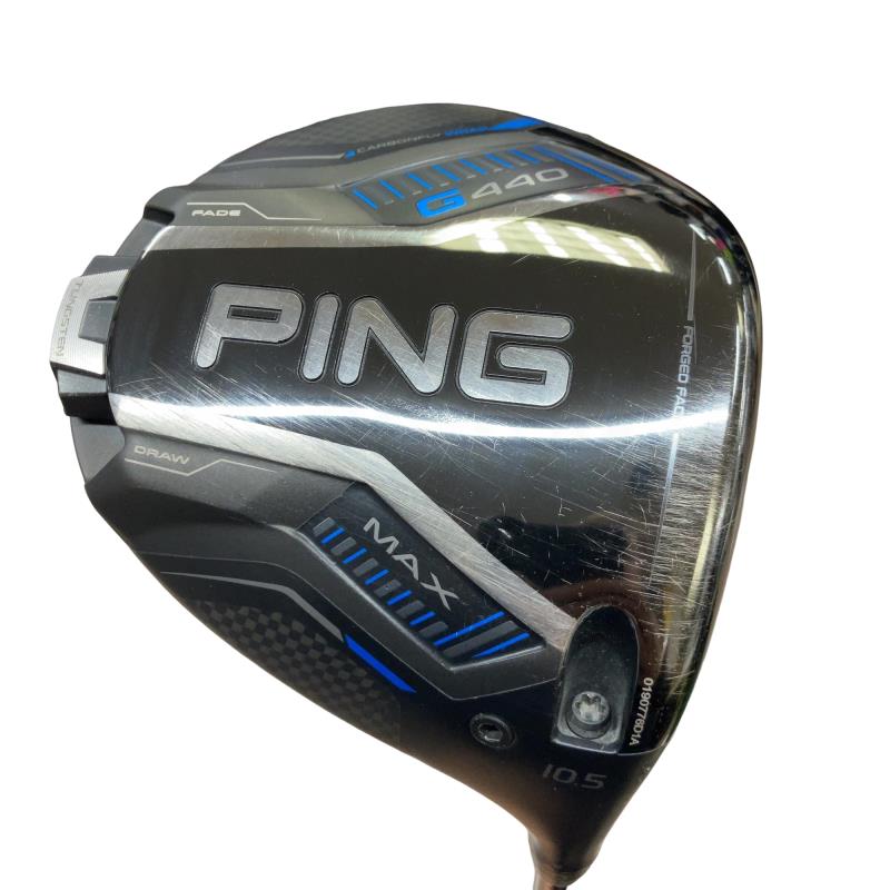 【中古】 ピン G440 MAX 10.5° １番ウッド DR PING TOUR 2.0 CHROME 65(DR) (フレックスS) メンズ 成人男性用 右利き 右用 C序列付ける ゴルフ野球クラブ