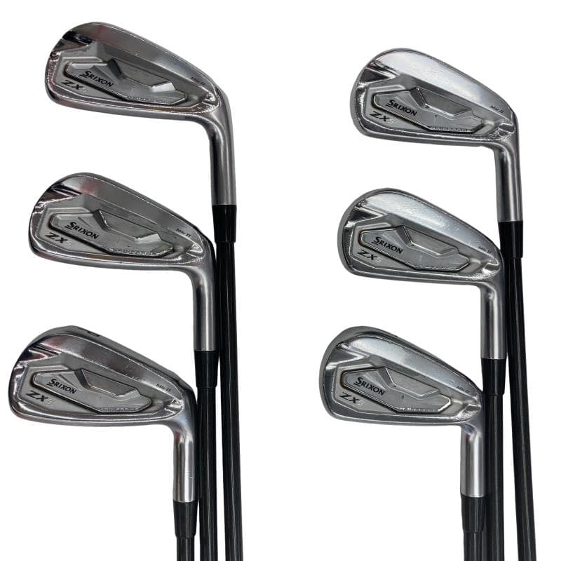 【中古】 ダンロップ SRIXON ZX5 Mk II 6S アイアンセット IR リシャフト (フレックスその他) メンズ 男性用 右利き 右用 Cランク ゴルフクラブ｜ゴルフパートナー 中古クラブ店 55,851円