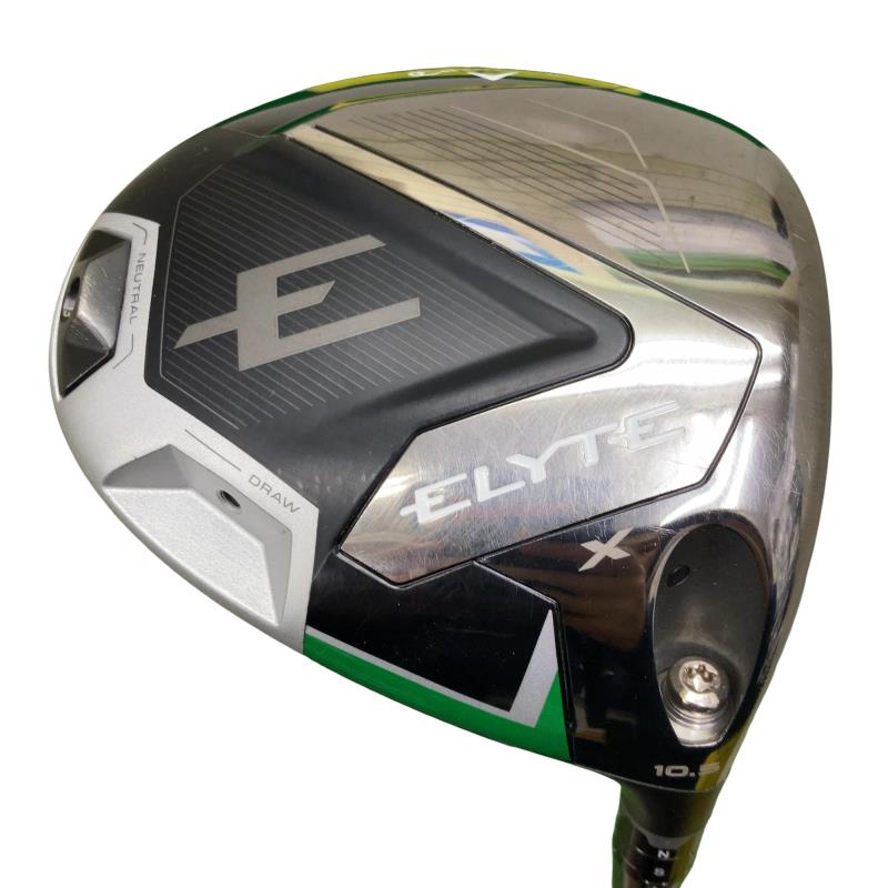 【中古】 キャロウェイ ELYTE X 10.5° １番ウッド DR VENTUS GREEN 50 for CW(ELYTE DR) (フレックスSR) メンズ 成人男性用 右利き 右用 C序列付ける ゴルフ野球クラブ
