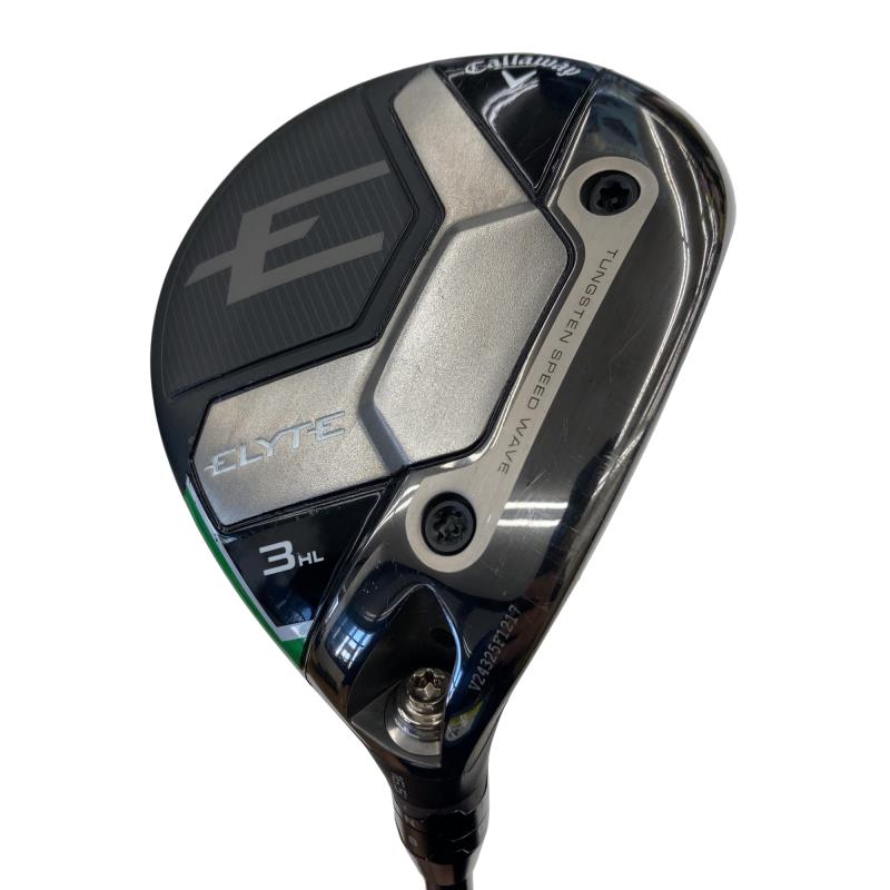 【中古】 キャロウェイ ELYTE 3HL フェアウェイウッド FW TENSEI GREEN 60 for CW(ELYTE FW) (フレックスS) メンズ 男性用 右利き 右用 Cランク ゴルフクラブ