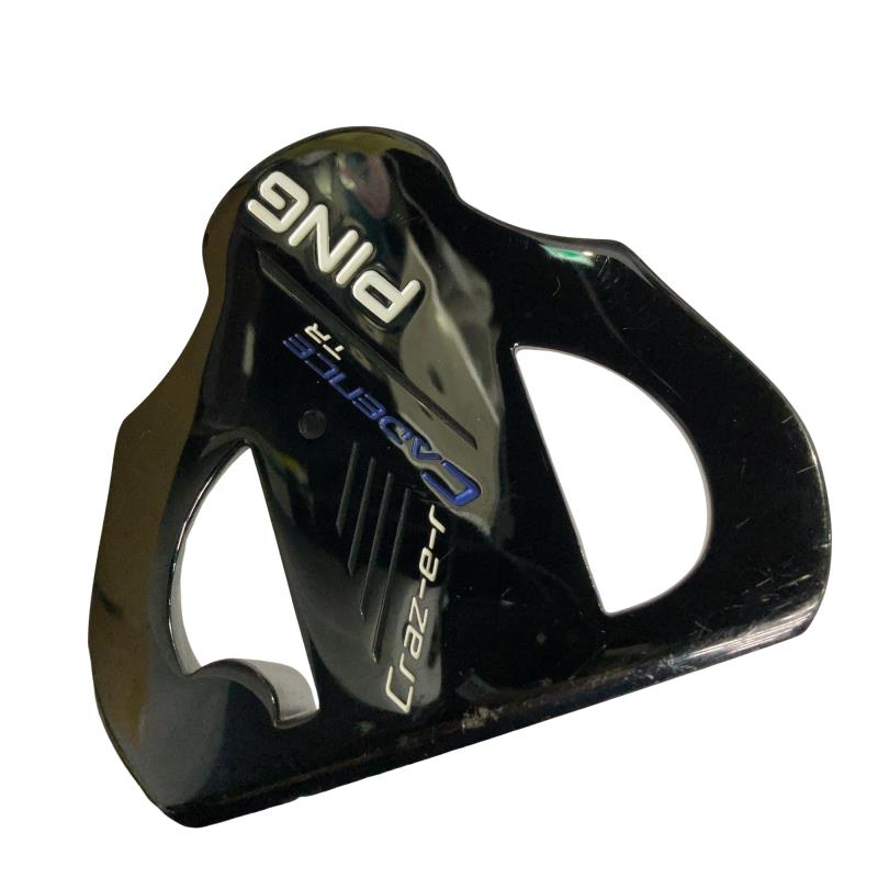 【中古】 ピン CADENCE TR Craz-e-r(青) 34インチ パター PT スチール (フレックスその他) メンズ 男性用 右利き 右用 Cランク ゴルフクラブ