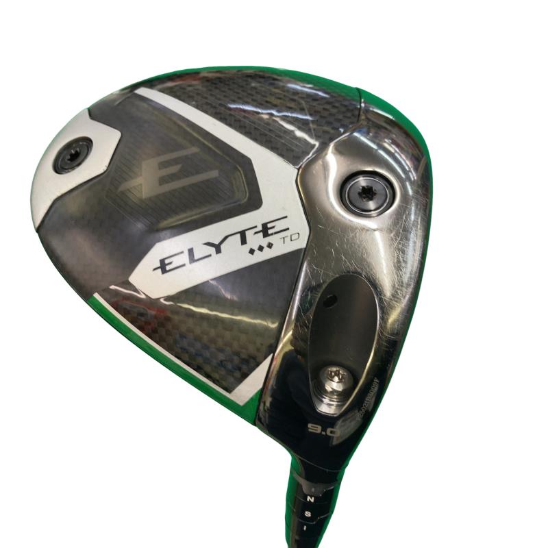 【中古】 キャロウェイ ELYTE ◆◆◆ TD 9° ドライバー DR リシャフト (フレックスその他) メンズ 男性用 右利き 右用 Cランク ゴルフクラブ