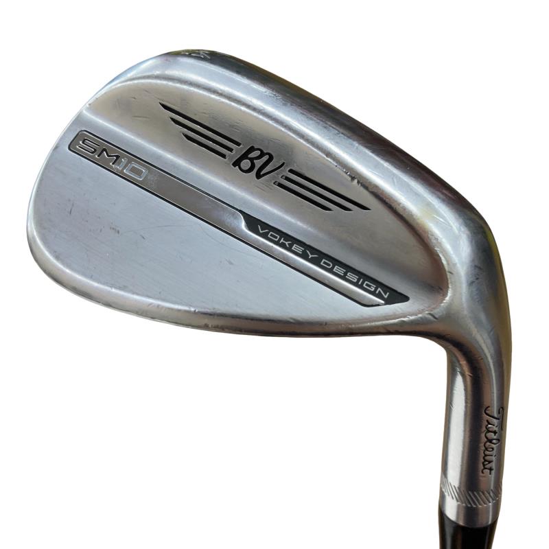 【中古】 タイトリスト VOKEY SPIN MILLED SM10 ツアークロム 54&deg;/10&deg;S ウェッジ WG Dynamic Gold (フレックスS) メンズ 男性用 右利き 右用 Cランク ゴルフクラブ｜ゴルフパートナー 中古クラブ店