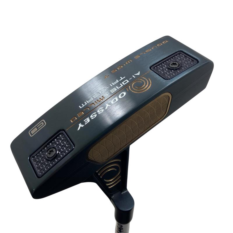 【中古】 オデッセイ Ai-ONE・MILLED TRI-BEAM DOUBLE WIDE T CS 34インチ パター PT STROKE LAB 90 スチール (フレックスその他) メンズ 男性用 右利き 右用 Aランク ゴルフクラブ|ゴルフパートナー 中古クラブ店