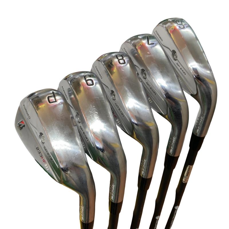 【中古】 ブリヂストン BRIDGESTONE 233HF 5S アイアンセット IR VANQUISH BS50i (フレックスS) メンズ 男性用 右利き 右用 Cランク ゴルフクラブ｜ゴルフパートナー 中古クラブ店