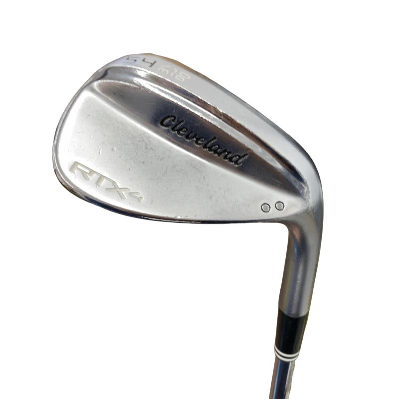 【中古】 クリーブランド Cleveland RTX-4 ツアーサテン 54°/10° MID ウェッジ WG Dynamic Gold (フレックスS) メンズ 男性用 右利き 右用 Cランク ゴルフクラブ