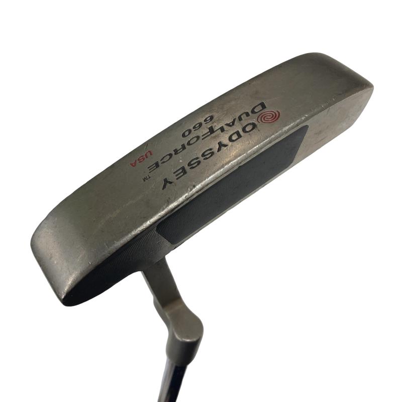 【中古】 オデッセイ DUAL FORCE 660 パター PT スチール (フレックスその他) メンズ 男性用 右利き 右用 Dランク ゴルフクラブ