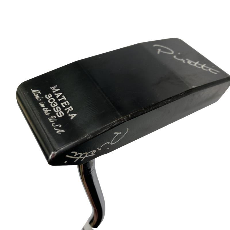 【中古】 Piretti Piretti MIDNIGHT BLACK MATERA TF 33インチ パター PT スチール (フレックスその他) メンズ 男性用 右利き 右用 Cランク ゴルフクラブ