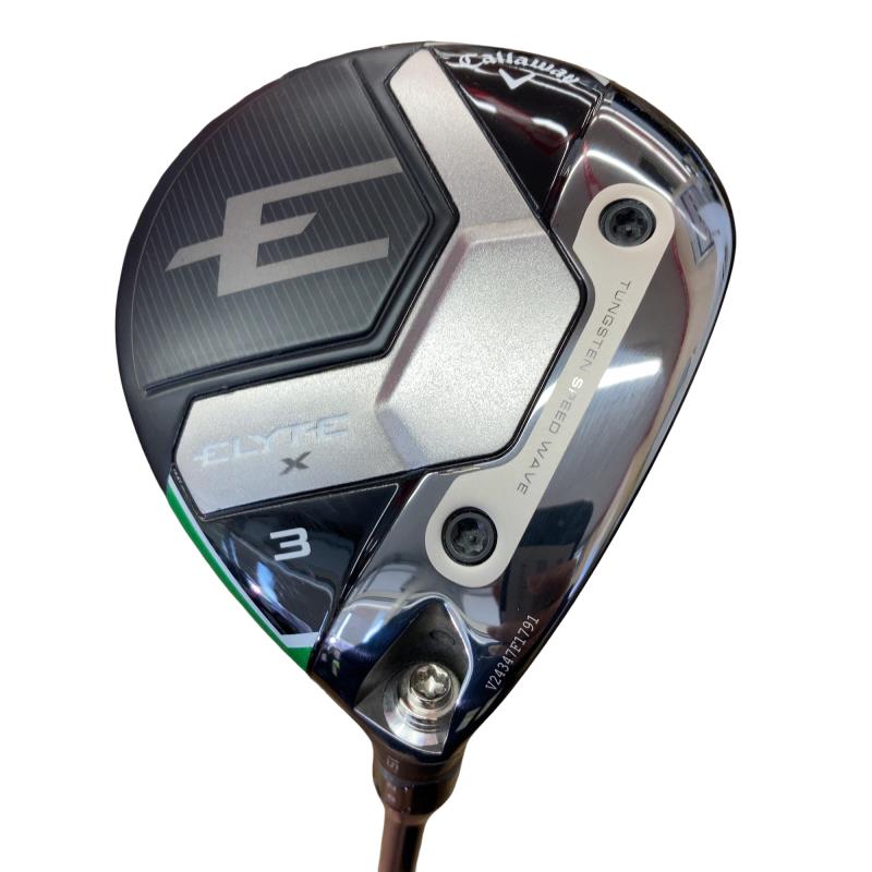 【中古】 キャロウェイ ELYTE X 3W フェアウェイウッド FW VENTUS GREEN 50 for CW(ELYTE FW) (フレックスSR) メンズ 男性用 右利き 右用 Cランク ゴルフクラブ|ゴルフパートナー 中古クラブ店