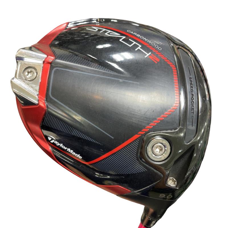 【中古】 テーラーメイド STEALTH2 9° ドライバー DR リシャフト (フレックスその他) メンズ 男性用 右利き 右用 Cランク ゴルフクラブ