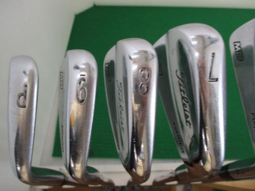 【中古】 タイトリスト Titleist MB 716 8S アイアンセット IR 純正特注シャフト (フレックスX) メンズ 男性用 右利き 右用 Dランク ゴルフクラブ