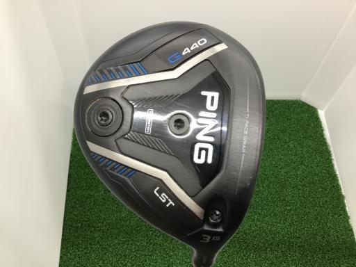 【中古】 ピン G440 LST 3W フェアウェイウッド FW PING TOUR 2.0 BLACK 75(FW) (フレックスS) メンズ 男性用 右利き 右用 Cランク ゴルフクラブ