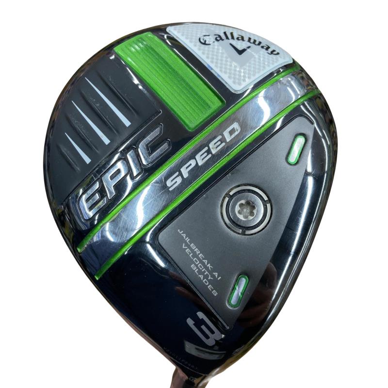 【中古】 キャロウェイ EPIC SPEED 3W フェアウェイウッド FW リシャフト (フレックスその他) メンズ 男性用 右利き 右用 Cランク ゴルフクラブ
