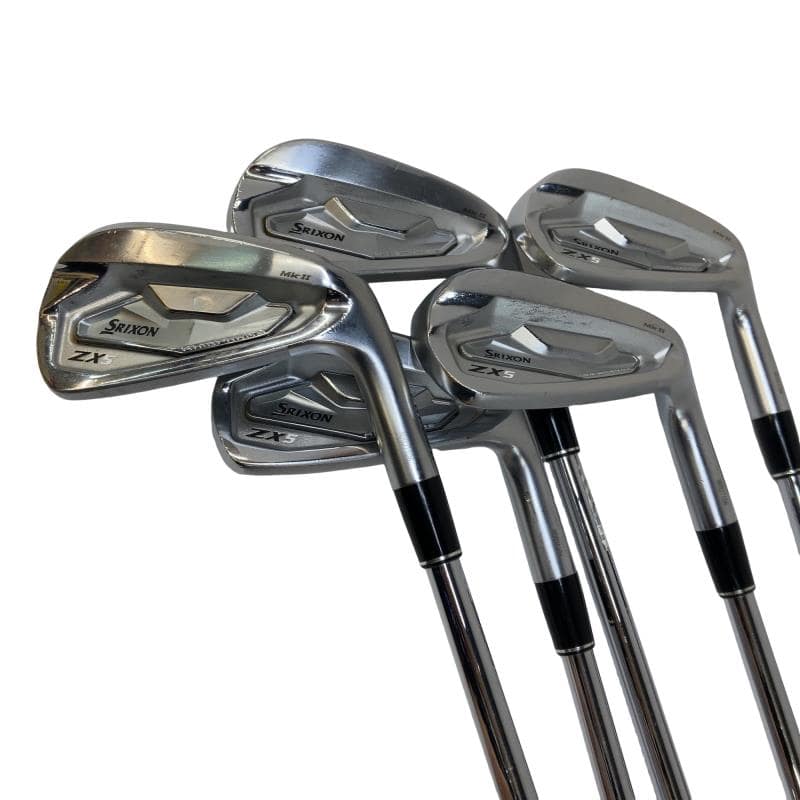 【中古】 ダンロップ SRIXON ZX5 Mk II 6S アイアン仕掛ける IR 完全無欠特注立て坑 (フレックスR) メンズ 成人男性用 右利き 右用 C価値づける ゴルフ野球クラブ