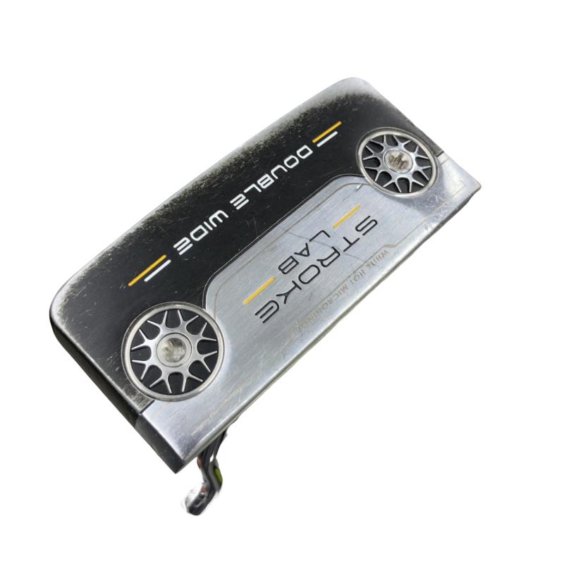 【中古】 オデッセイ STROKE LAB DOUBLE WIDE 34インチ パター PT STROKE LAB (フレックスその他) メンズ 男性用 右利き 右用 Cランク ゴルフクラブ