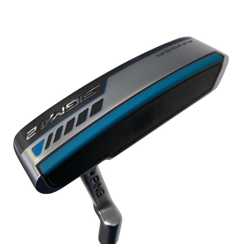 【中古】 ピン SIGMA 2 ANSER プラチナム 33インチ(PP58) パター PT スチール (フレックスその他) メンズ 男性用 右利き 右用 Cランク ゴルフクラブ