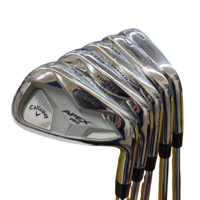 【中古】 キャロウェイ APEX PRO(2019) 6S アイアン書き割り IR NS PRO 950GH (フレックスS) メンズ 成人男性用 右利き 右用 D序列付ける ゴルフ野球クラブ