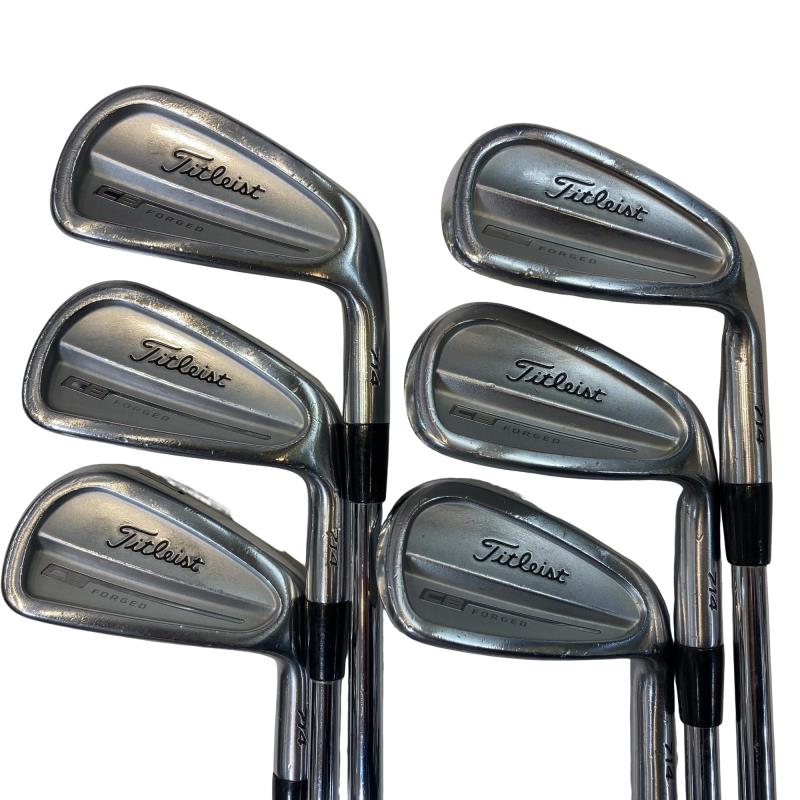 【中古】 タイトリスト Titleist CB 714 6S アイアンセット IR Dynamic Gold (フレックスX) メンズ 男性用 右利き 右用 Cランク ゴルフクラブ