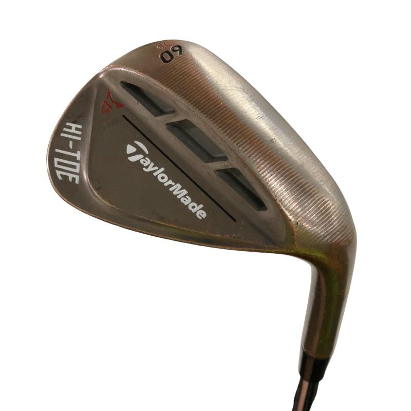 【中古】 テーラーメイド Taylor Made MILLED GRIND HI-TOE(2021) 60°/10° ウェッジ WG Dynamic Gold (フレックスS) メンズ 男性用 右利き 右用 Cランク ゴルフクラブ